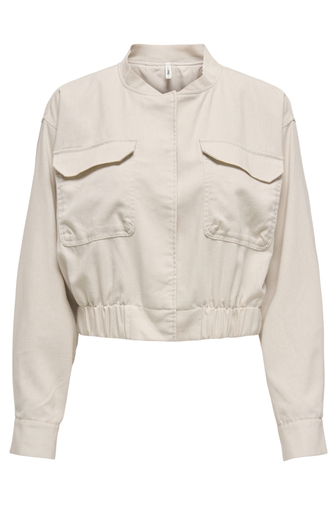 ONLLIS LINEN JACKET OTW 15342766 Moonbeam